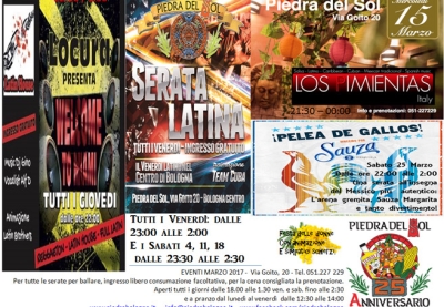 eventi marzo piedra del sol